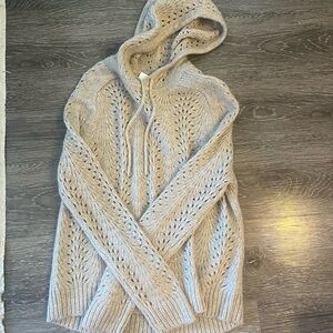 NWT J. Crew Alpaca Knit Hoodie